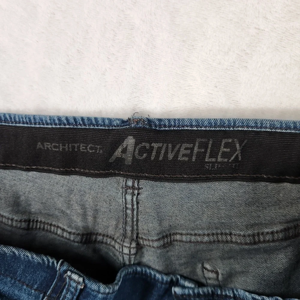 Architect ActiveFlex Jeans Men's 42x30 Blue Denim Slim Fit Stretch‎ Comfort